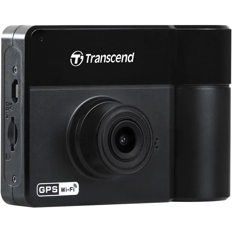 Transcend DrivePro 550 Dual Lens Dash Camera Dashcam TS-DP550B-64G , Black