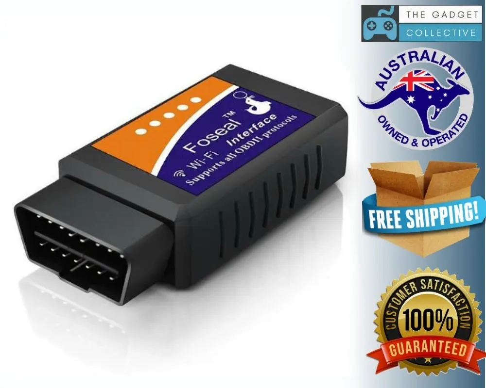 Foseal Car WIFI OBD 2 OBD2 OBDII Scan Tool Scanner Adapter Diagnostic