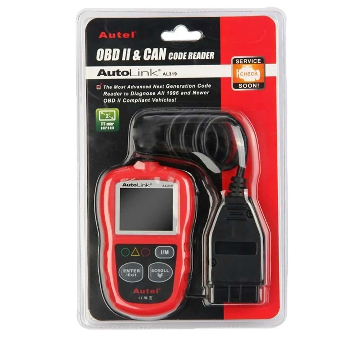 Autel AutoLink AL319 OBD2 Scanner Automotive Engine Fault Code Reader