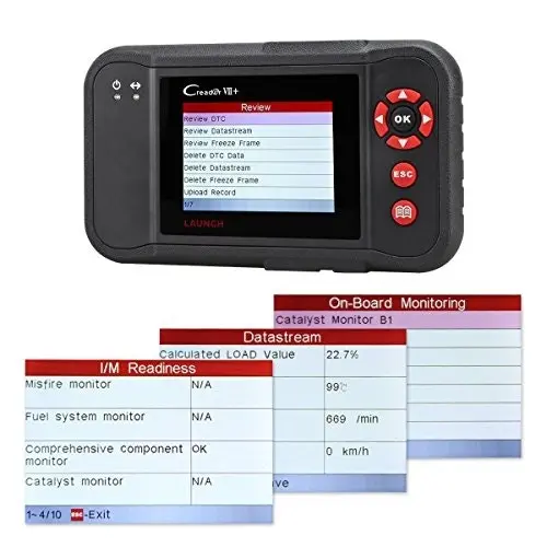 Launch X431 Creader VII+ CRP123 Auto Diagnostic Code Reader OBD2 Scanner Scan Tool