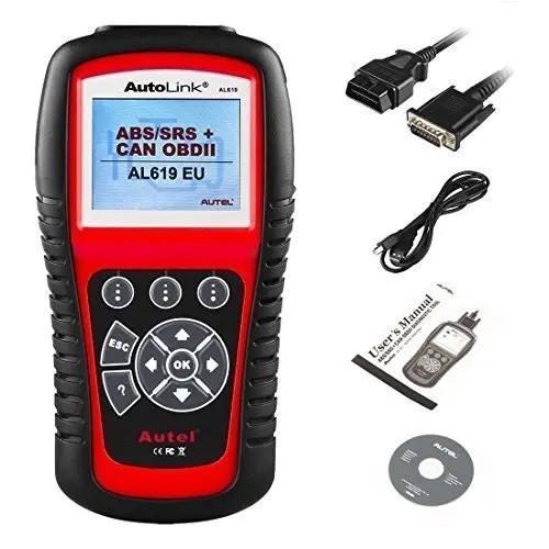 Autel AL619 Autolink Engine,ABS,SRS Auto OBD2 Scanner Car Code Reader Automotive Diagnostic Tool