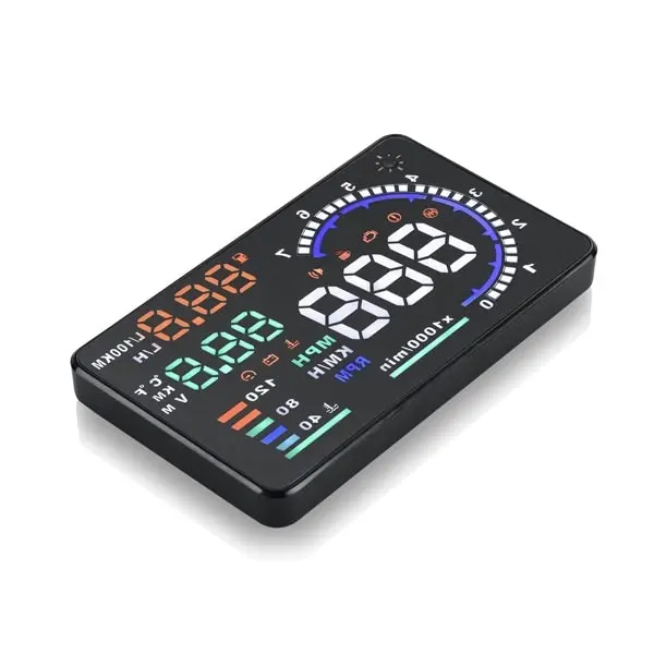 A8 5.5inch Car HUD Head Up Display with OBD2 Interface Plug