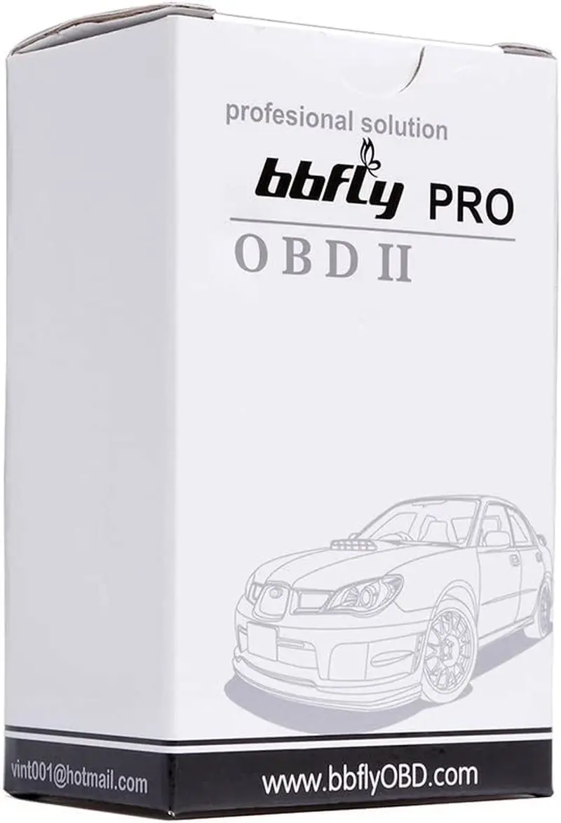 Bbfly-A9 OBD II OBD2 16 Pin Splitter Extension 1X Male and 2X Female Extension Cable Adapter (2FT/60CM)