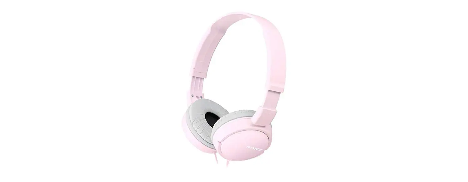 Sony MDR-ZX110 Overhead Headphones - Pink