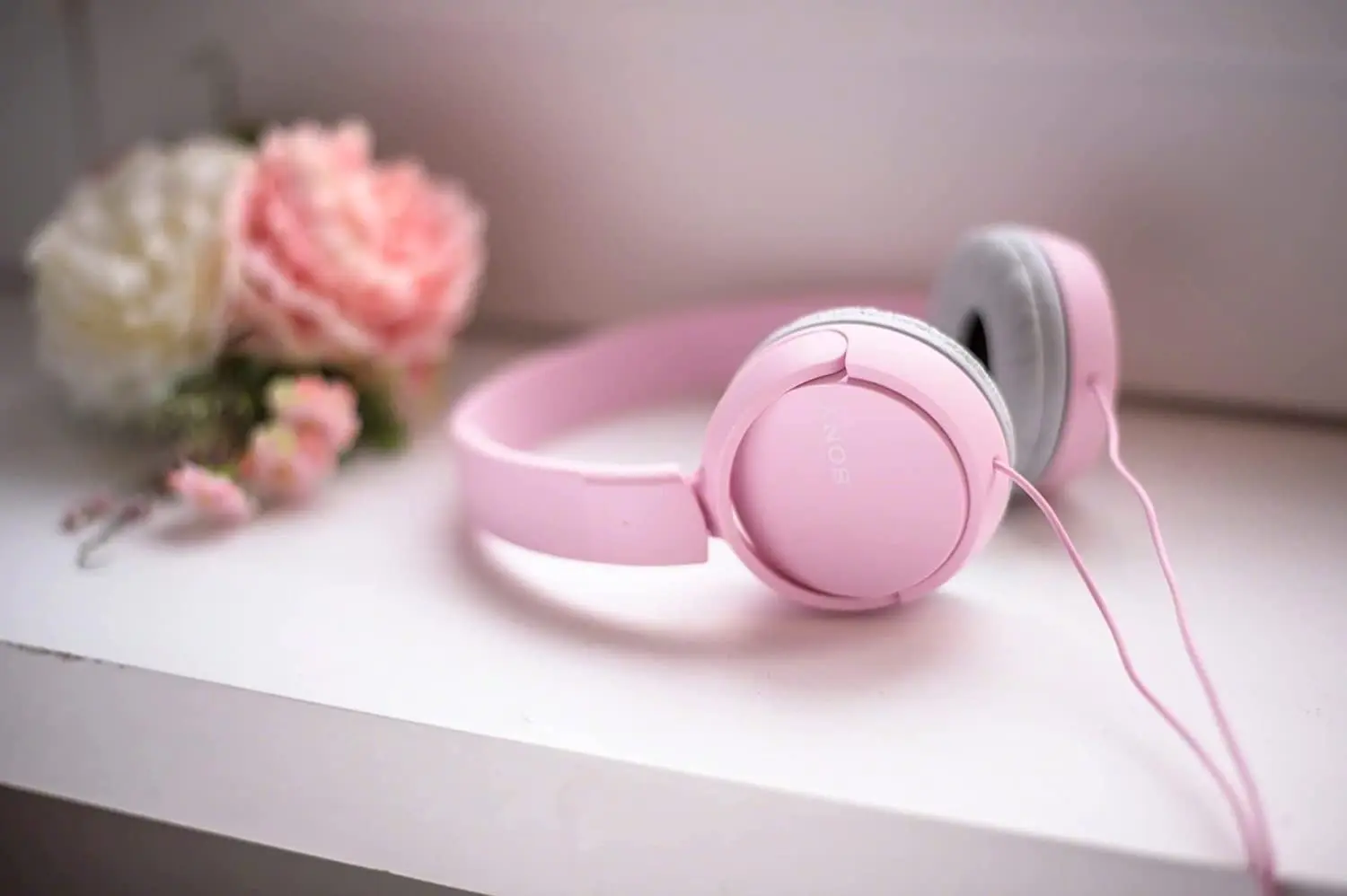 Sony MDR-ZX110 Overhead Headphones - Pink