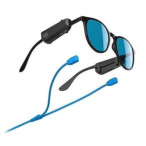 JLab JBuds Frames Wireless Open-Ear Audio for Your Glasses | 8-hour Bluetooth Playtime