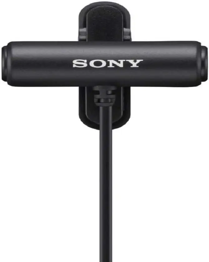 Sony Compact Stereo Lavalier Microphone ECM-LV1