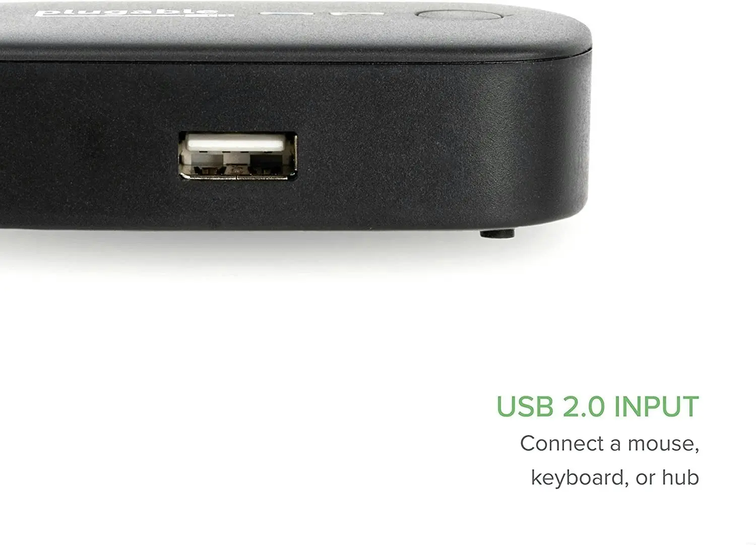 Plugable USB 2.0 Switch for One-Button USB Device Port Sharing between Two Computers (AB Switch)