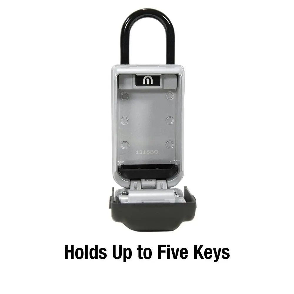 Master Lock 5424D Set Your Own Combination Portable Lock Box with Light Up Dials 6 Key Capacity