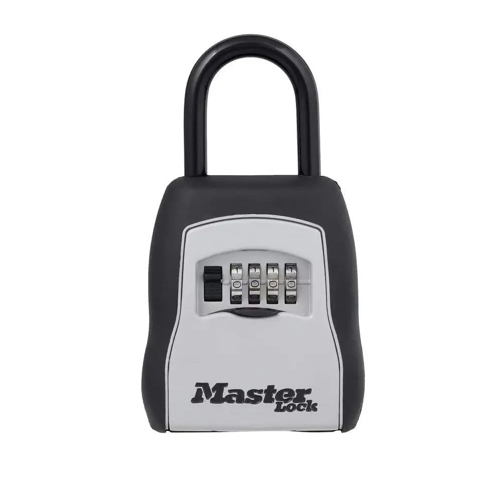 Master Lock 5424D Set Your Own Combination Portable Lock Box with Light Up Dials 6 Key Capacity