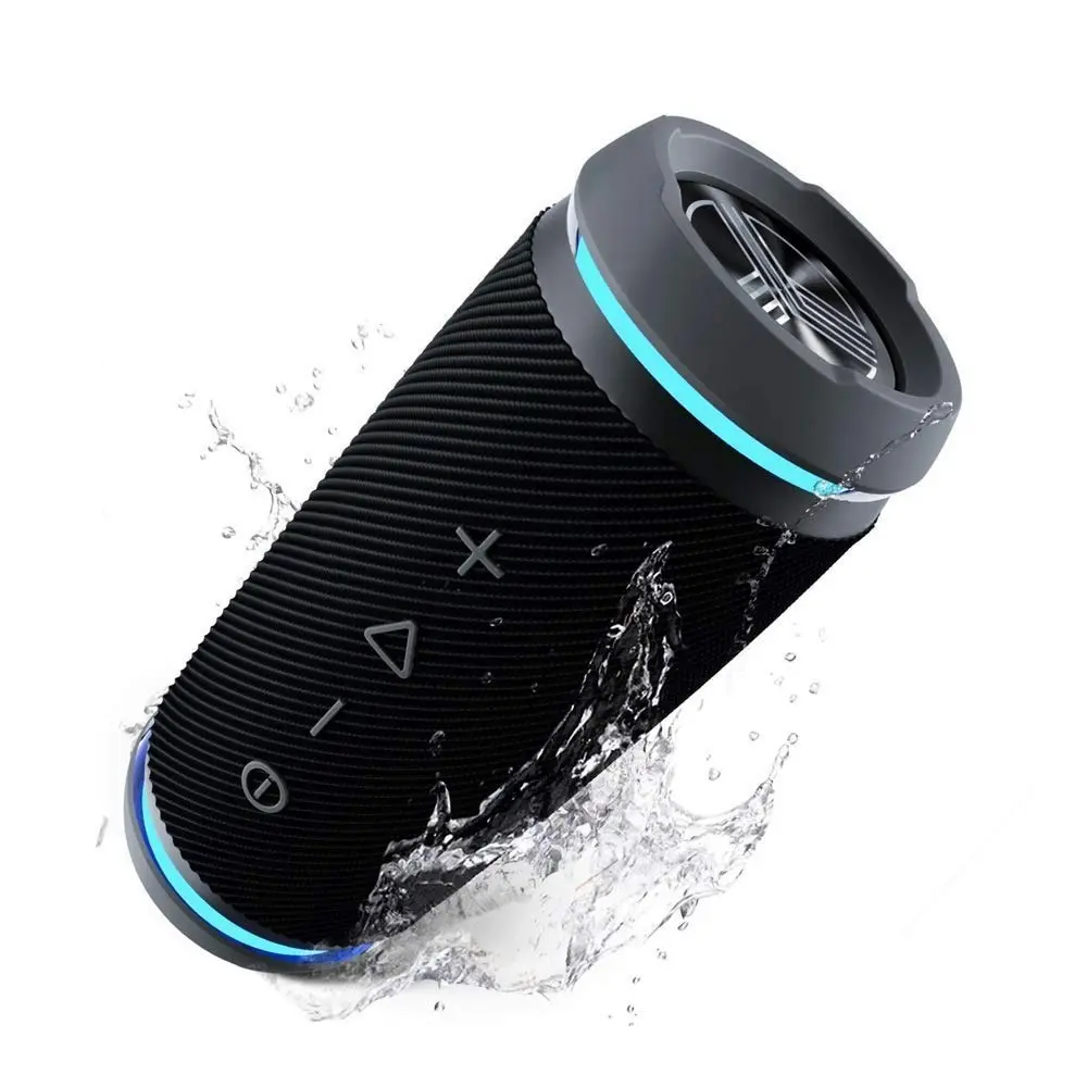 TREBLAB HD77 Premium Bluetooth Speaker  Loud 360° HD Surround Sound, Wireless Dual Pairing, 25W Powerful Bass, 20H Battery