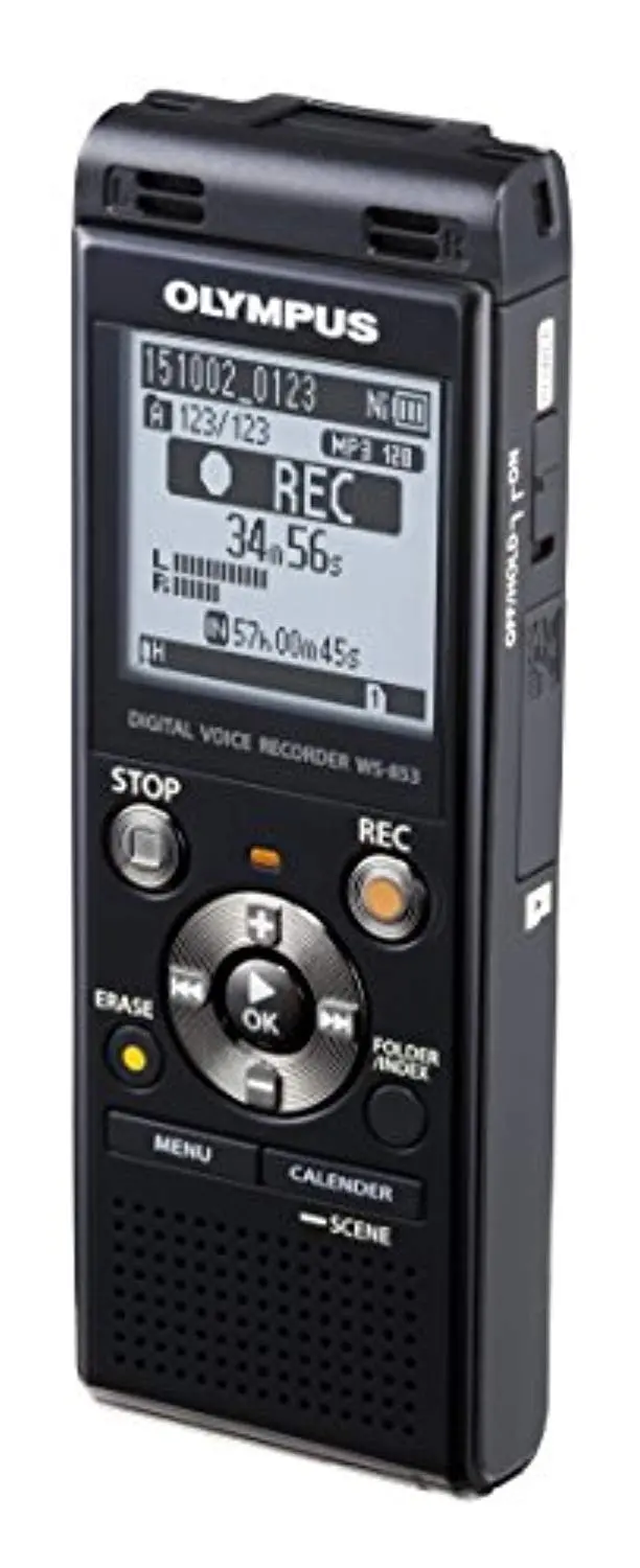 Olympus Voice Recorder WS-853 with 8GB, Voice Balancer, True Stereo Mic