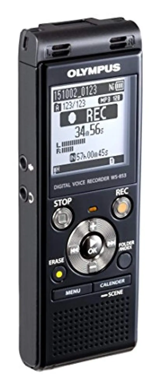 Olympus Voice Recorder WS-853 with 8GB, Voice Balancer, True Stereo Mic