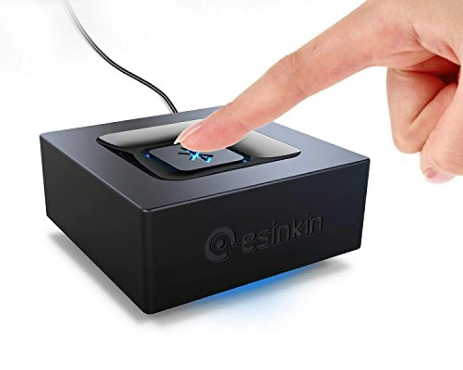 Esinkin Bluetooth Audio Adapter for Music Streaming Sound System Wireless Audio Adapter Works with Smart Phones and Tablets, Wireless