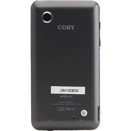 Coby 8GB MP3 Player with Photo and Video Camera, 2.8" TouchScreen with Speaker, HiFi Sound Mp3 Music Player with FM Radio, Supports miniSD Cards