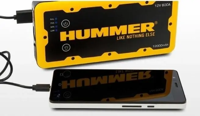 Hummer H2 Battery Jump Starter