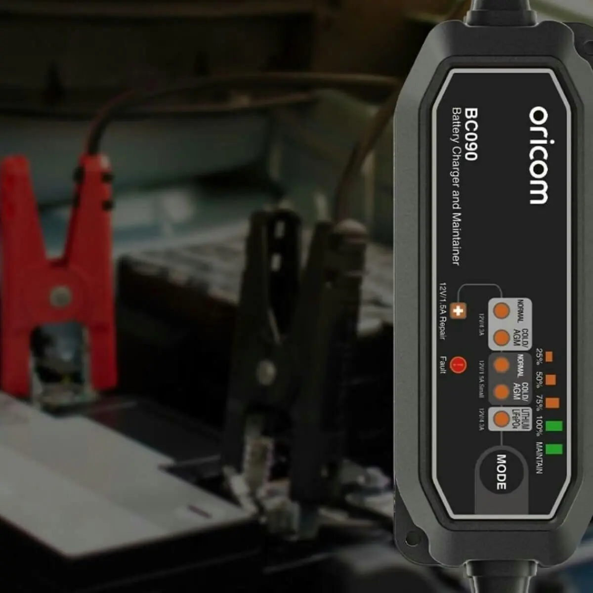 Oricom Battery Charger and Maintainer