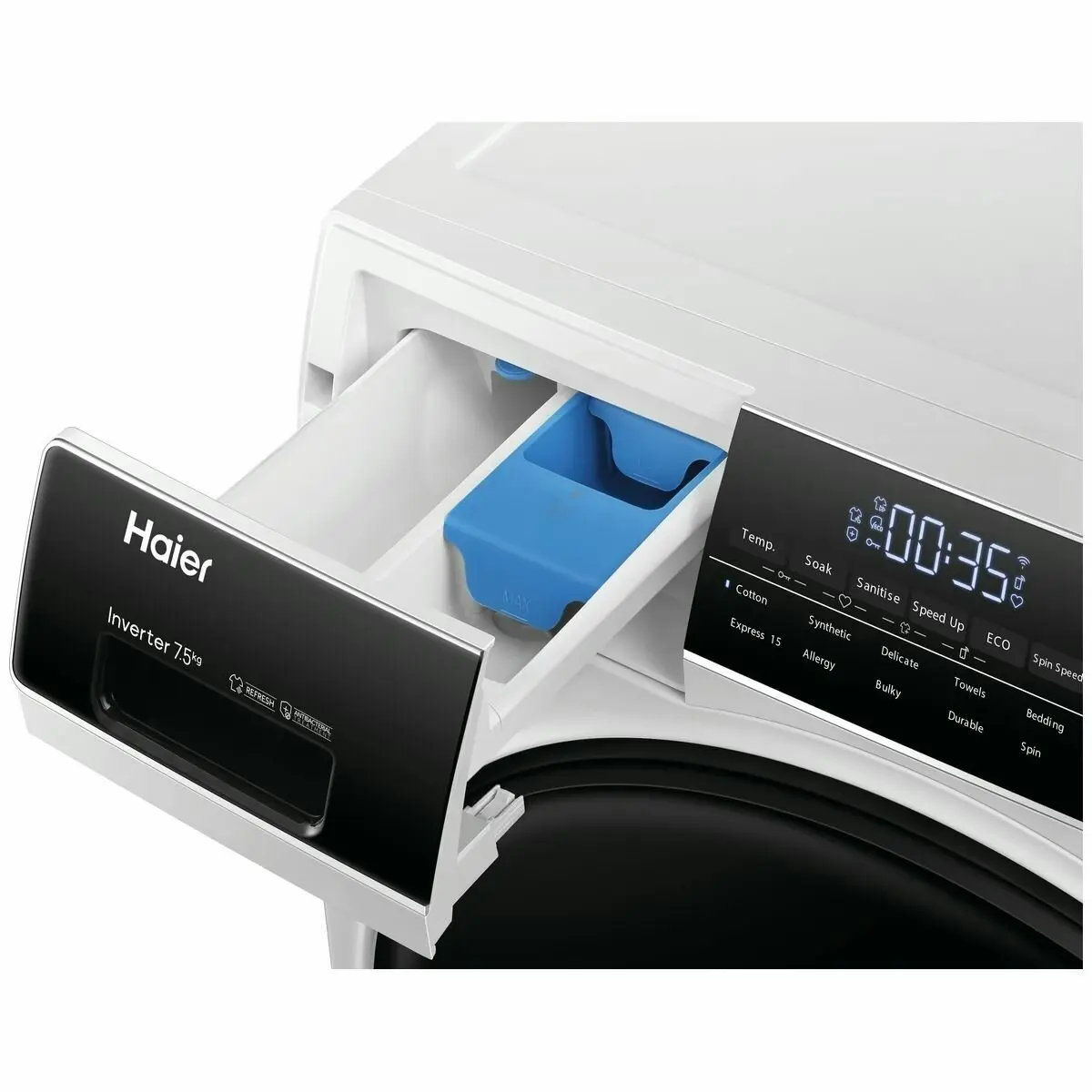 Haier 7.5kg Front Load Washer with Steam