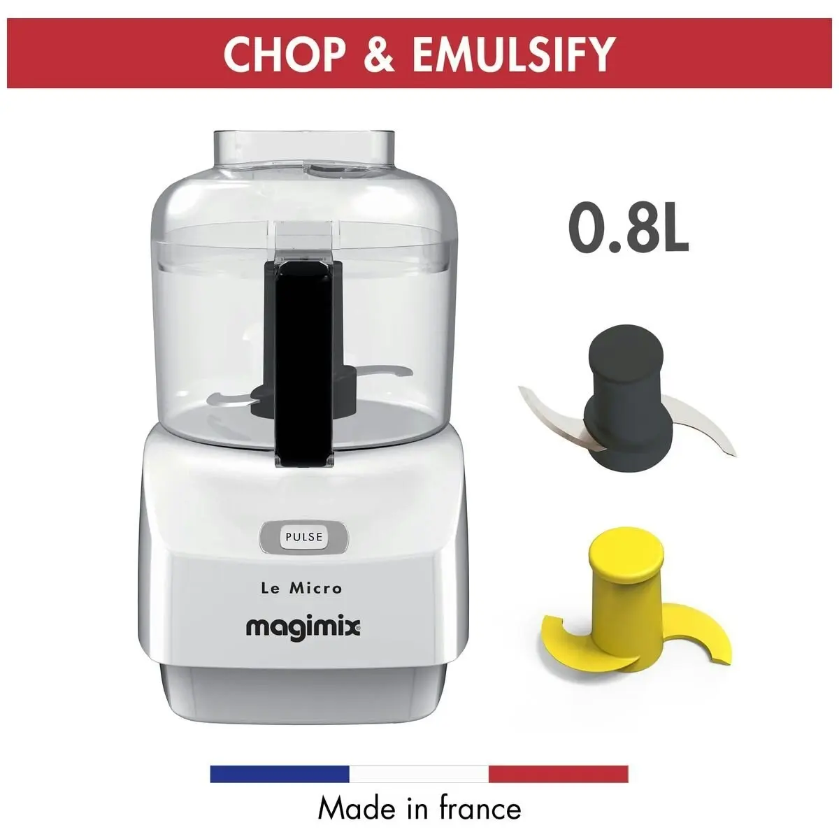 Magimix Le Micro Chopper White