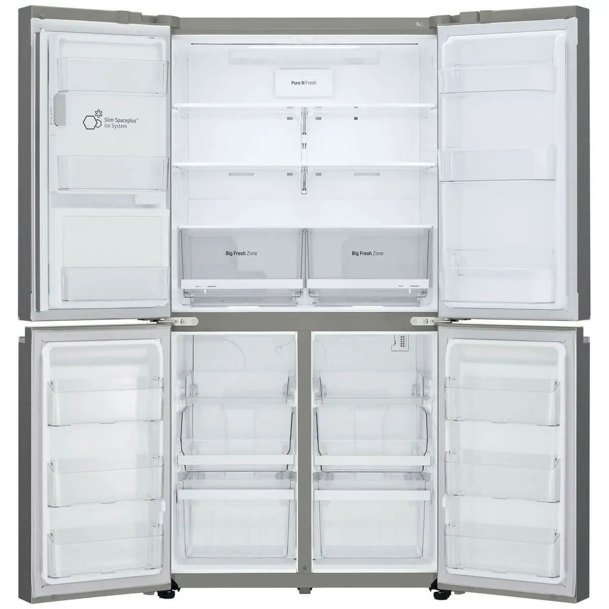 LG 637L French Door Fridge Stainless Steel