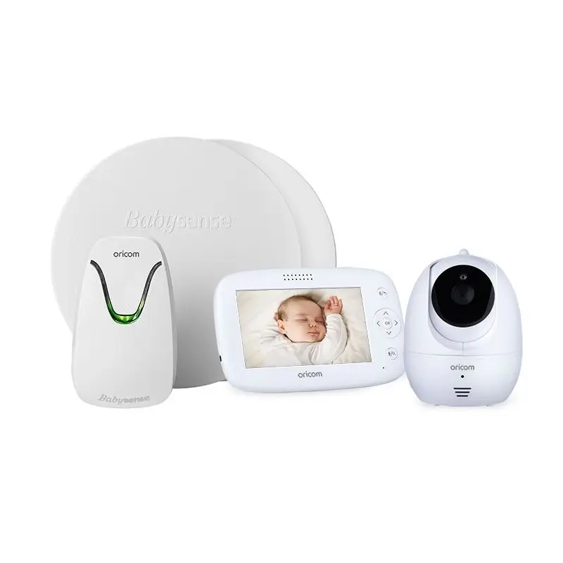 Oricom Babysense7 + Secure SC745 Digital Video Baby Monitor with Motorised Pan Tilt Camera Bundle Pack (BS7VPSC745)