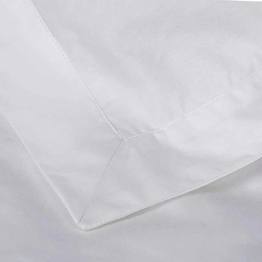 Accessorize Deluxe Hotel Quilt Cover Set - WHITE