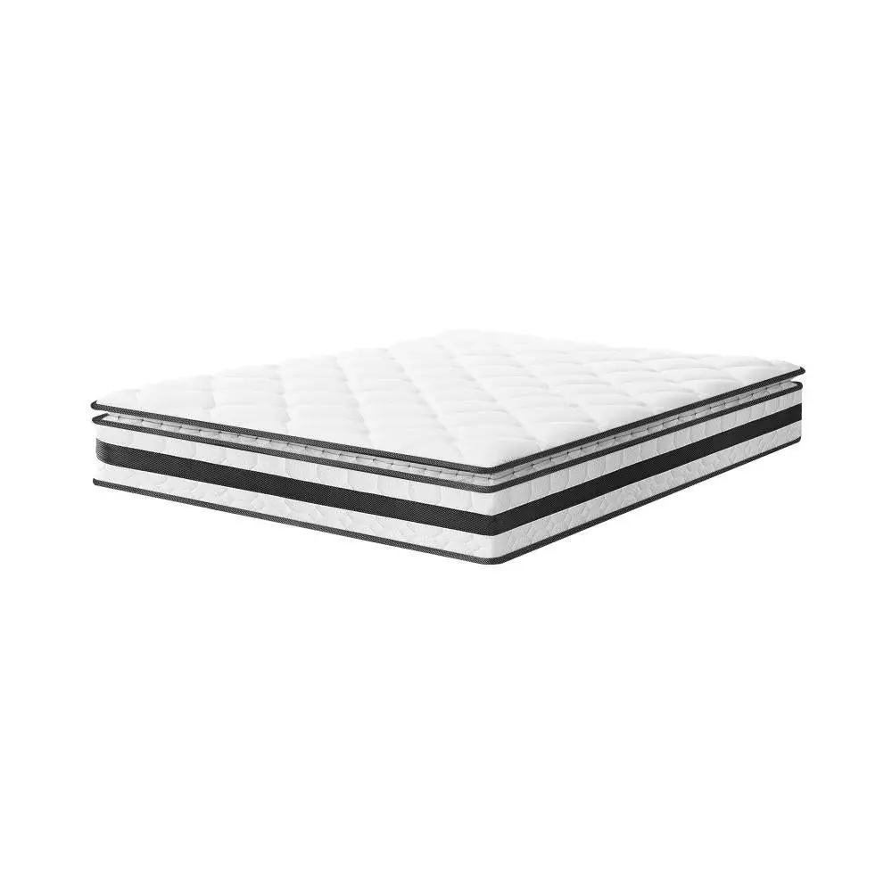 Reyes Mattress Pillow Top Cool Gel Foam Bonnell Spring 21cm