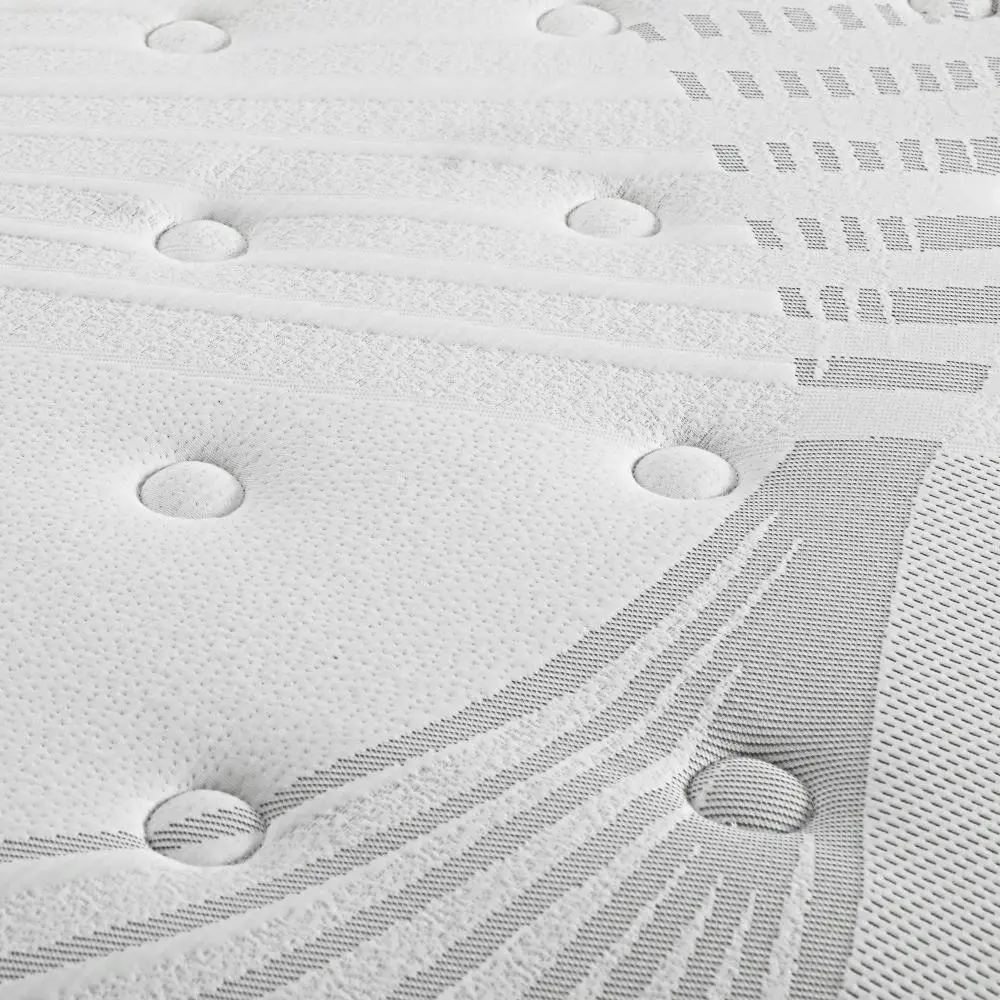 Luna Mattress Bed Spring Mattress 4D Mesh Euro Top Medium Foam 22cm