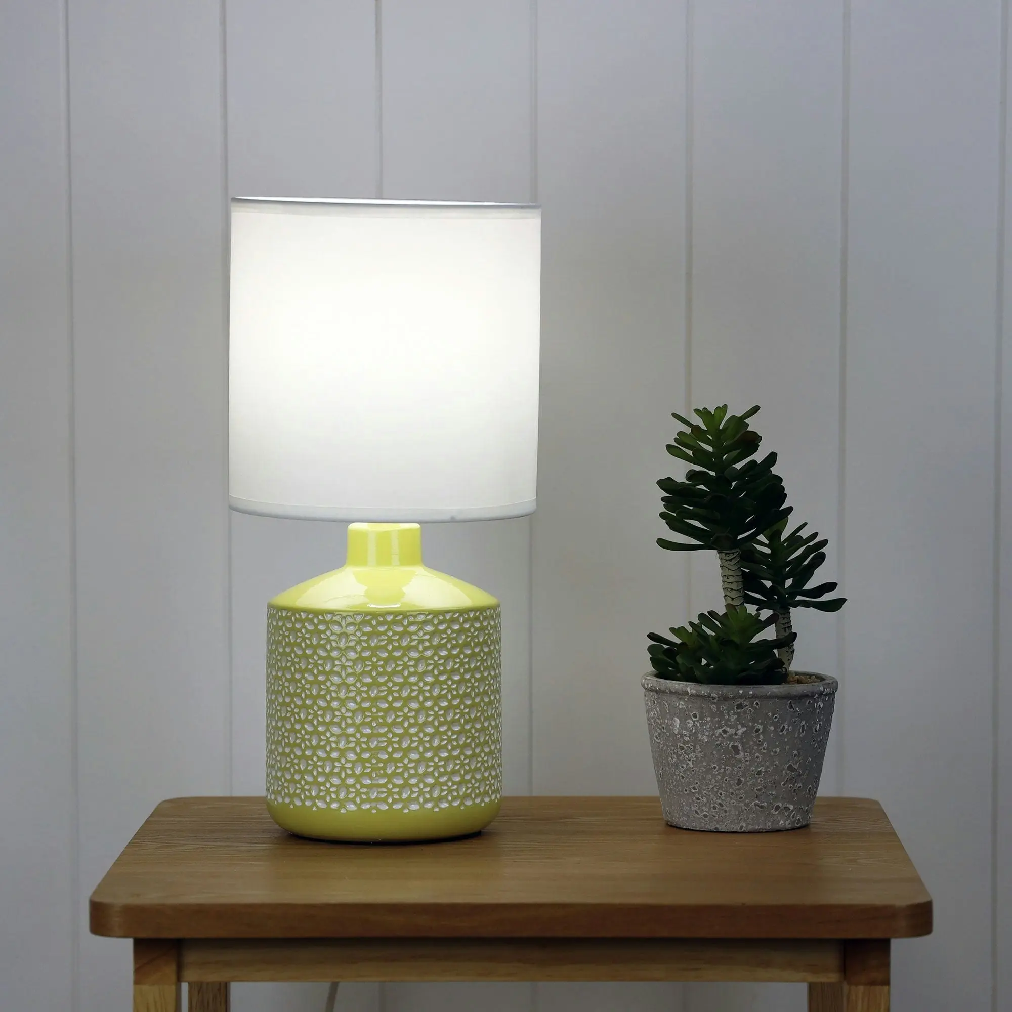 CELIA Yellow Ceramic Table Lamp