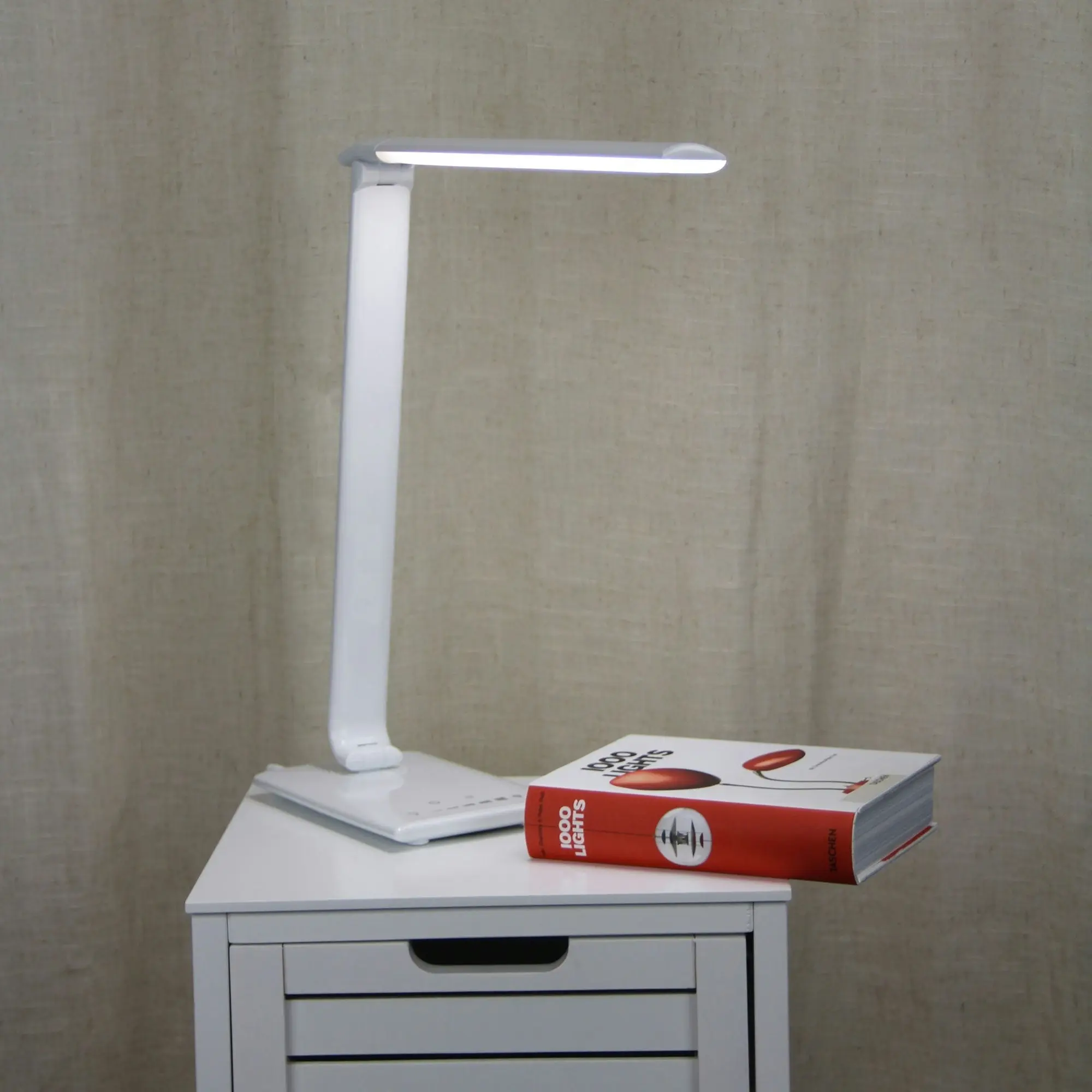 LUKE Touch Dimming LED Lamp with USB Port