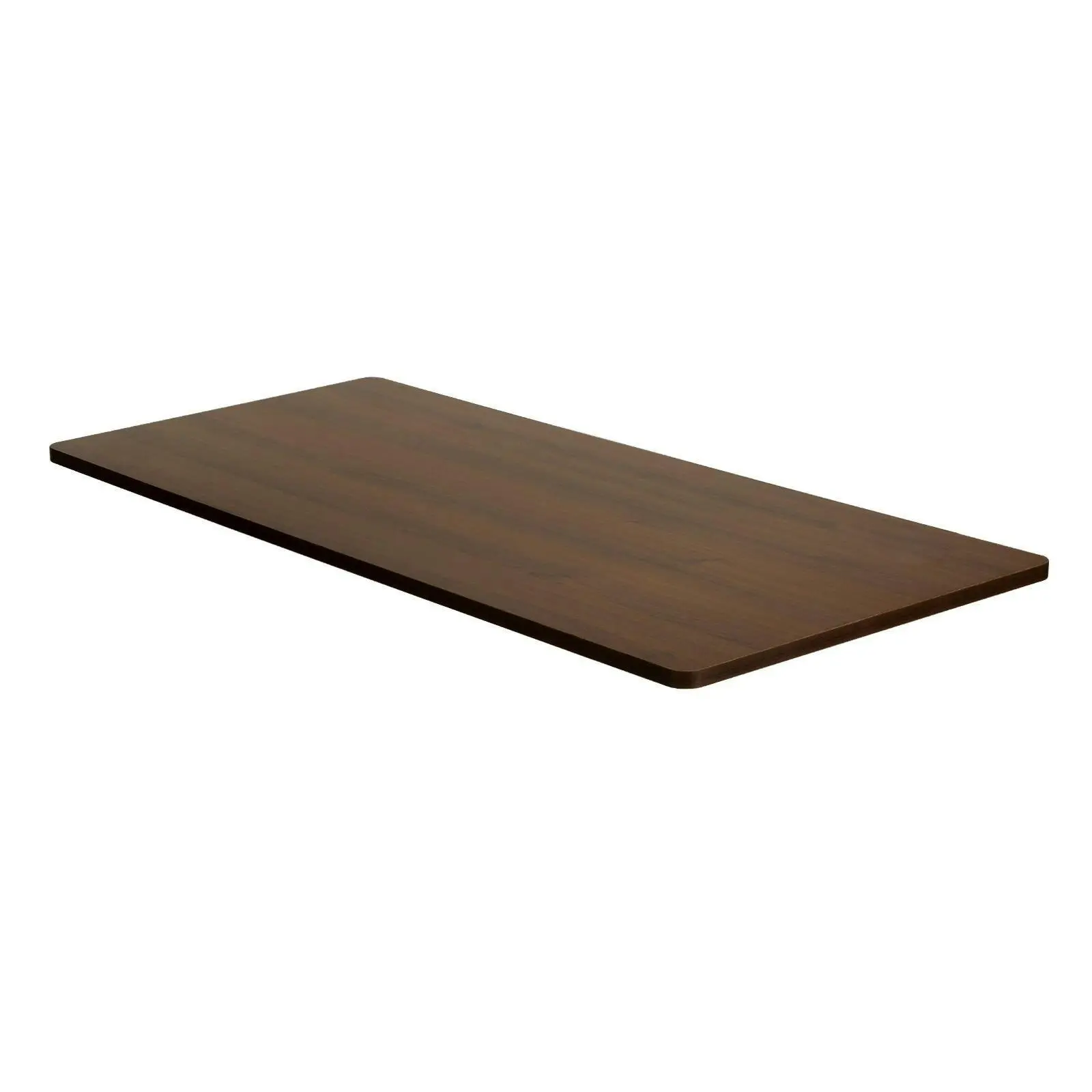 Oikiture 160cm Desk Top Electric Desk Board Computer Table Walnut