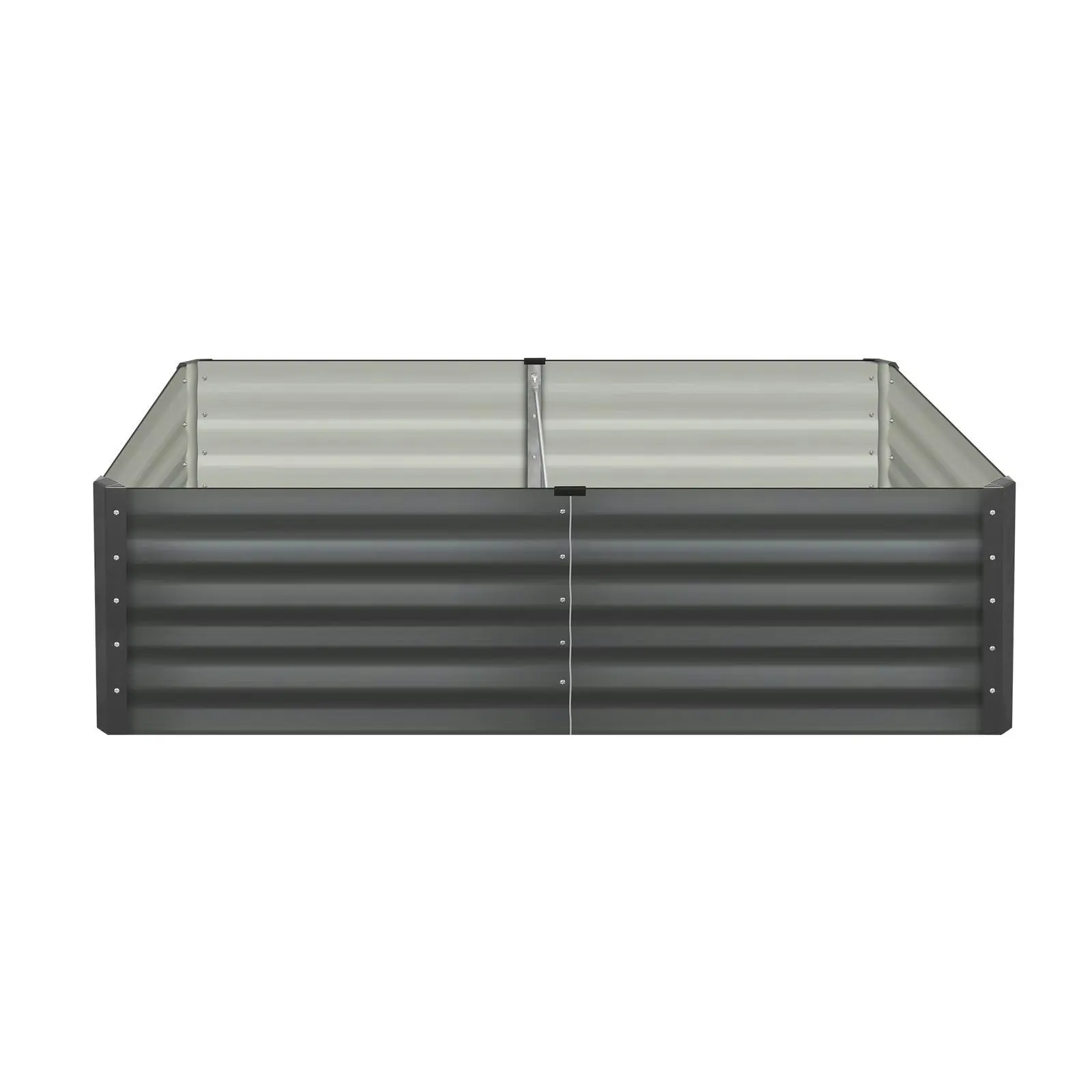 Livsip x2 Garden Bed Kits Raised Instant Planter 320x80x45CM Galvanised Steel