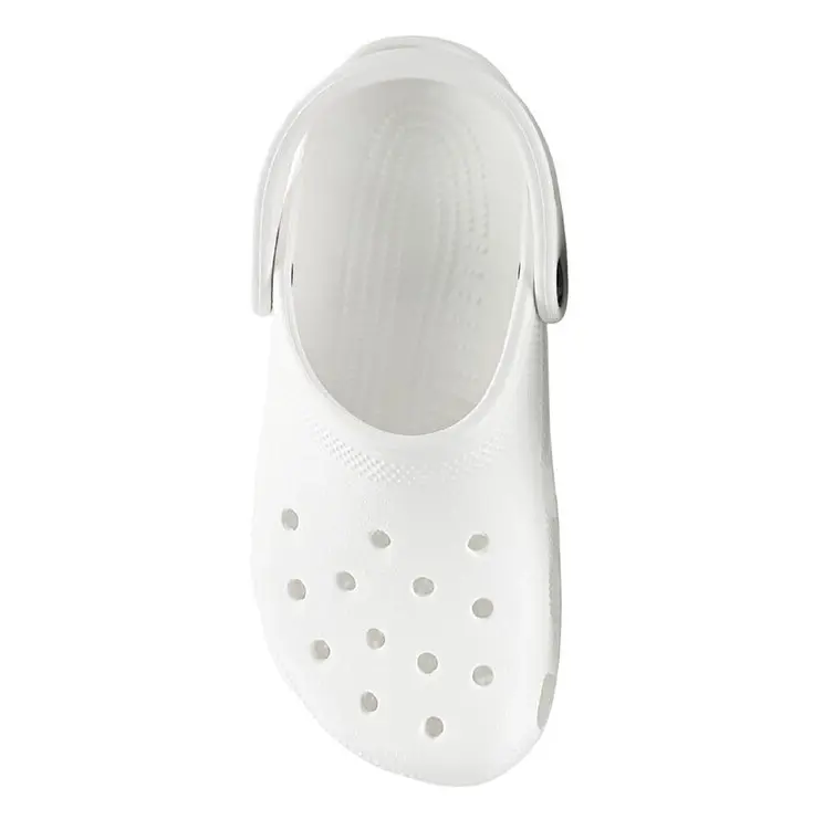 Crocs Unisex Classic Clogs - White