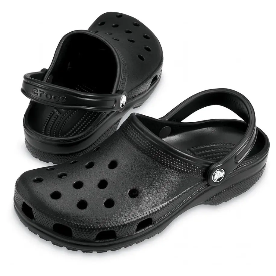 Crocs Unisex Classic Clogs - Black