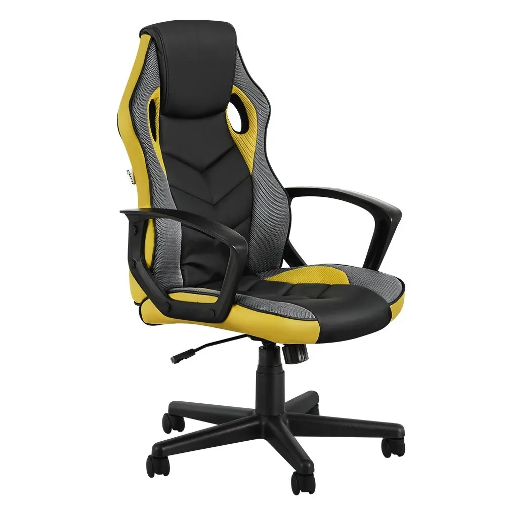 Artiss Gaming Office Chair Computer Chairs Yellow