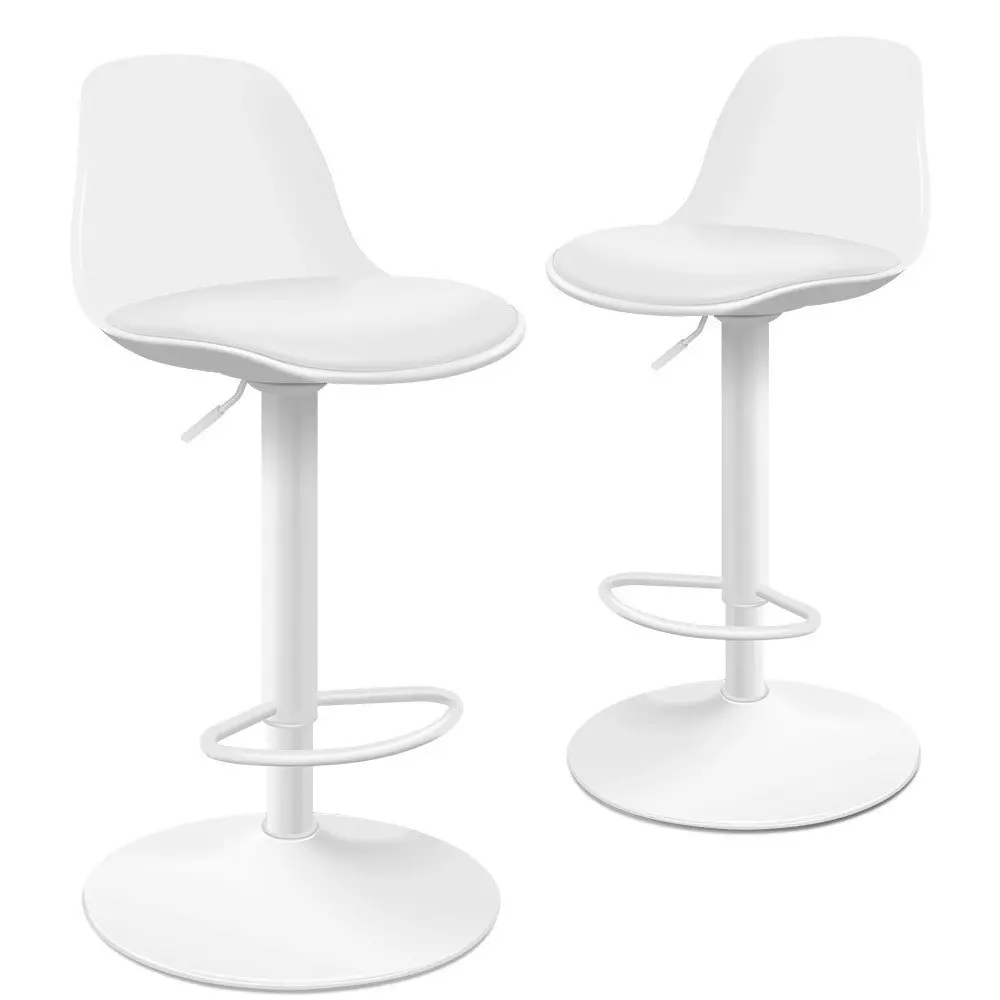 Alfordson Bar Stools White X2