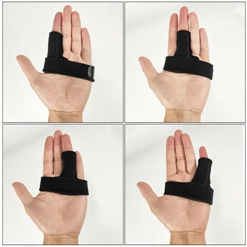 Adjustable Finger Splint Brace Trigger Finger Support Fracture Fix Pain Reliefau