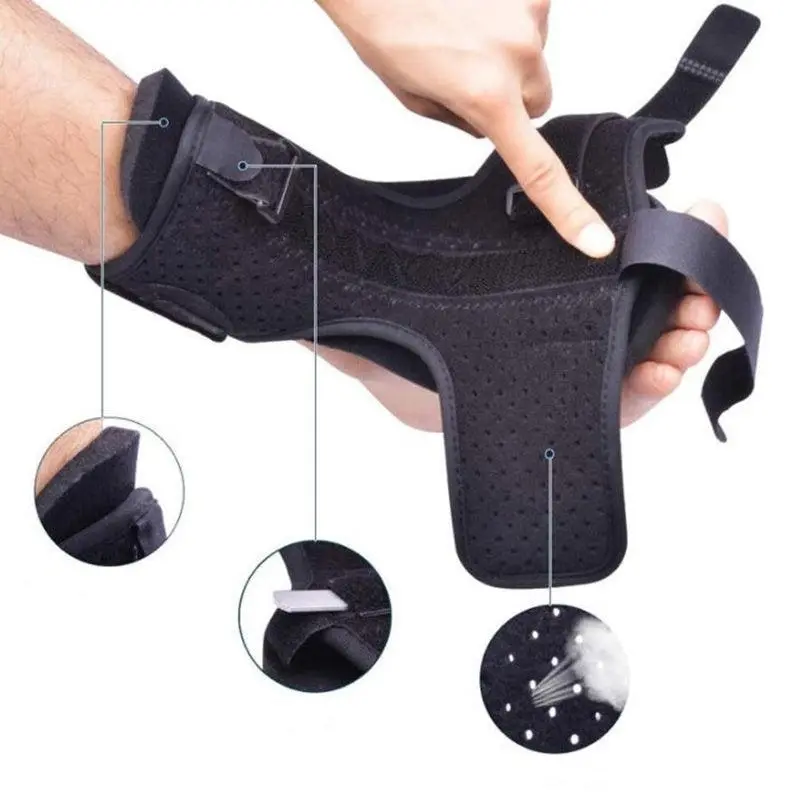 Women Men Adjustable Plantar Fasciitis Night Splint Foot Drop Support Brace Belt