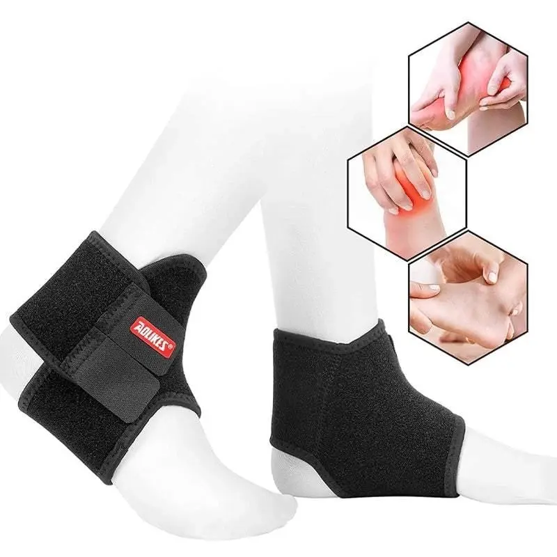 M Size Aolikes 1Pair Support Pads Guard Kids Children Ankle Brace Wrap Protection