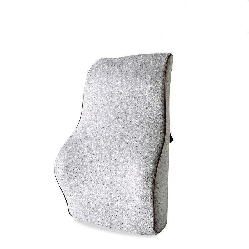 Memory Foam Lumbar Back Support Cushion Seat Waist Back Pillow Home Car Office