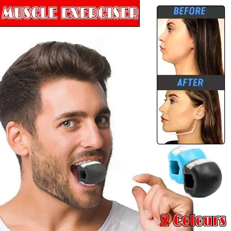 Anti-Age Toning Neck Facial Toner Jaw Exerciser Fitness Face Muscle Jawzrsize Au