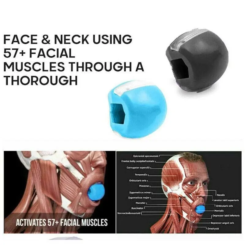 Anti-Age Toning Neck Facial Toner Jaw Exerciser Fitness Face Muscle Jawzrsize Au