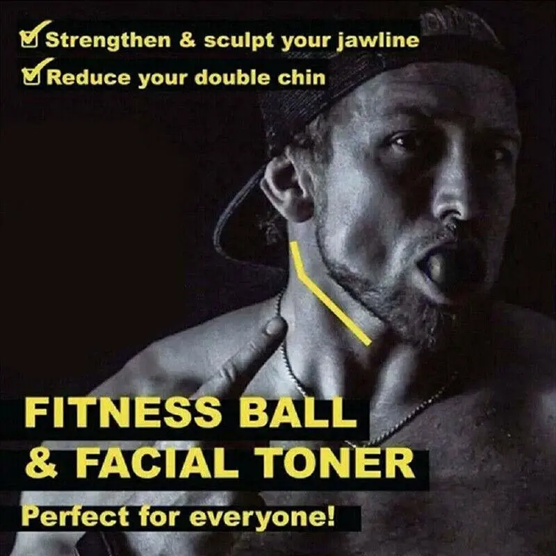 Anti-Age Toning Neck Facial Toner Jaw Exerciser Fitness Face Muscle Jawzrsize Au