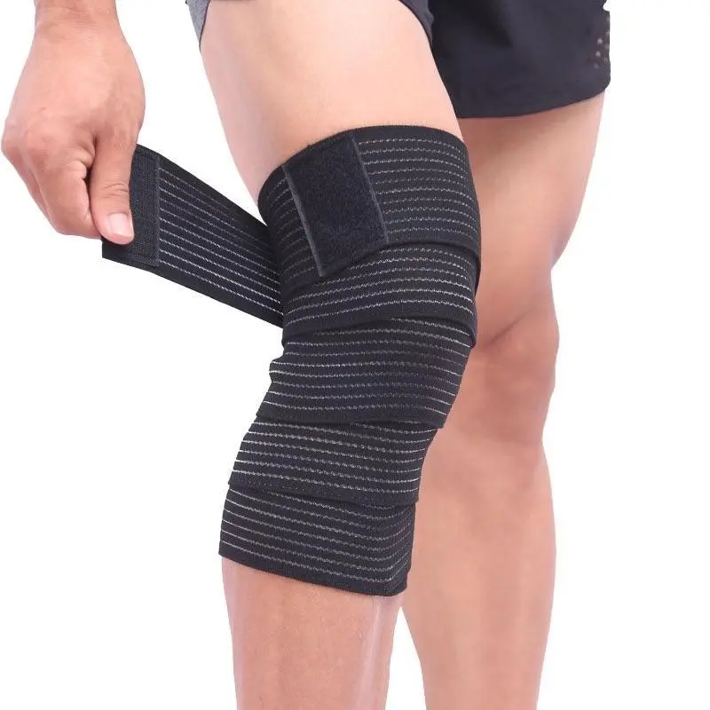 Sports Gym Bandage Wrap Compression Strap Wrist Knee Leg Ankle Elbow Band 180Cm