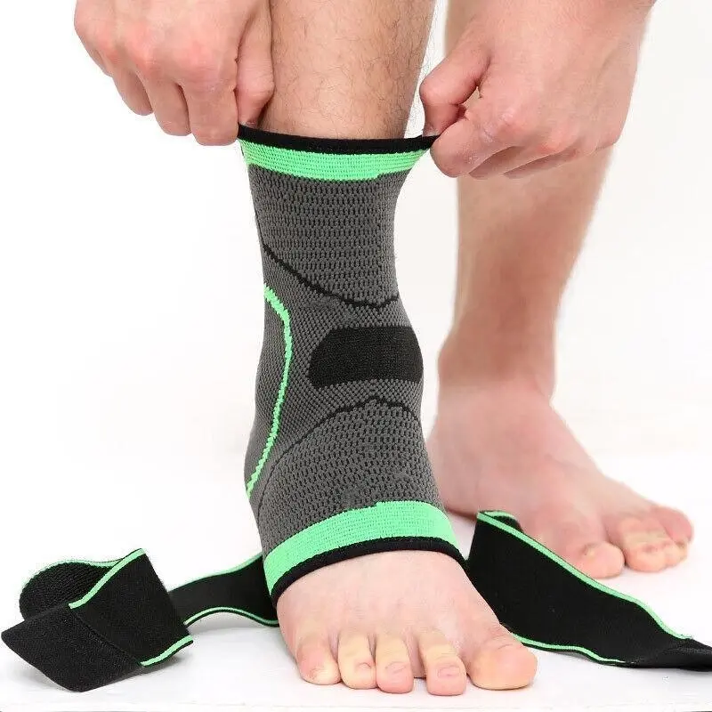 Aolikes Ankle Support Brace Compression Adjustable Heel Foot Protector Strap Au