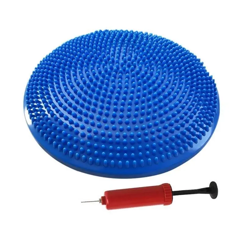 Balance Stability Cushion Wobble Air Disc Ankle Knee Strength Rehab Exercise