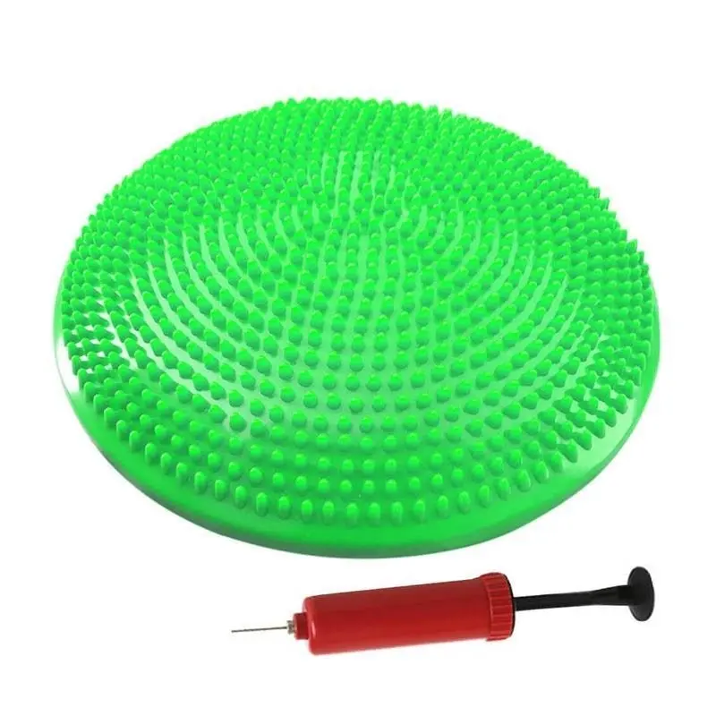 Balance Stability Cushion Wobble Air Disc Ankle Knee Strength Rehab Exercise