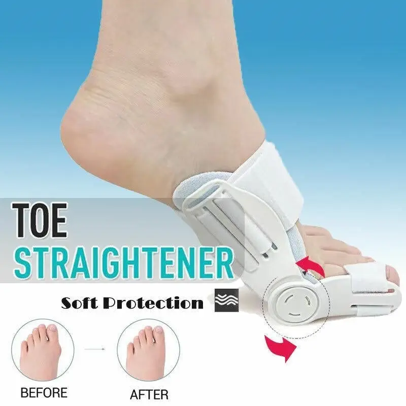 Toe Bunion Corrector Hammer Splint Straightener Orthopedic Brace Hallux Valgus