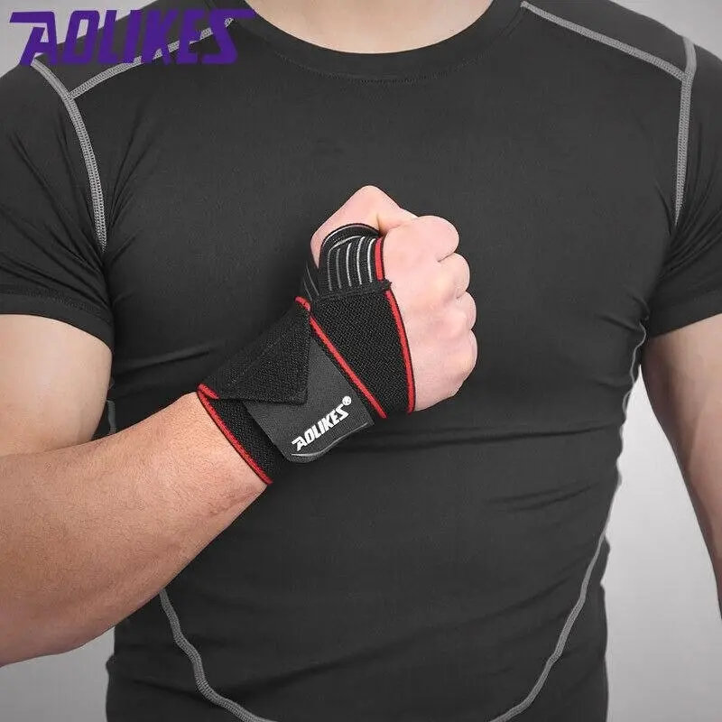 Aolikes 1 Pair Adjustable Wrist Support Wrap Strap Compression Hand Brace Au