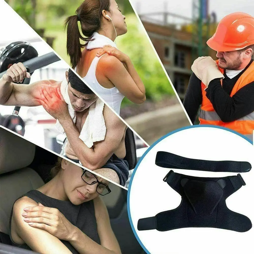 Aolikes Shoulder Brace Rotator Cuff Pain Relief Support Therapy Belt Sleeve Au